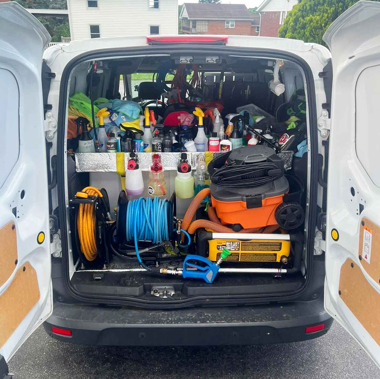 Magic Car Detailing & Mobile Detailing mobile van.